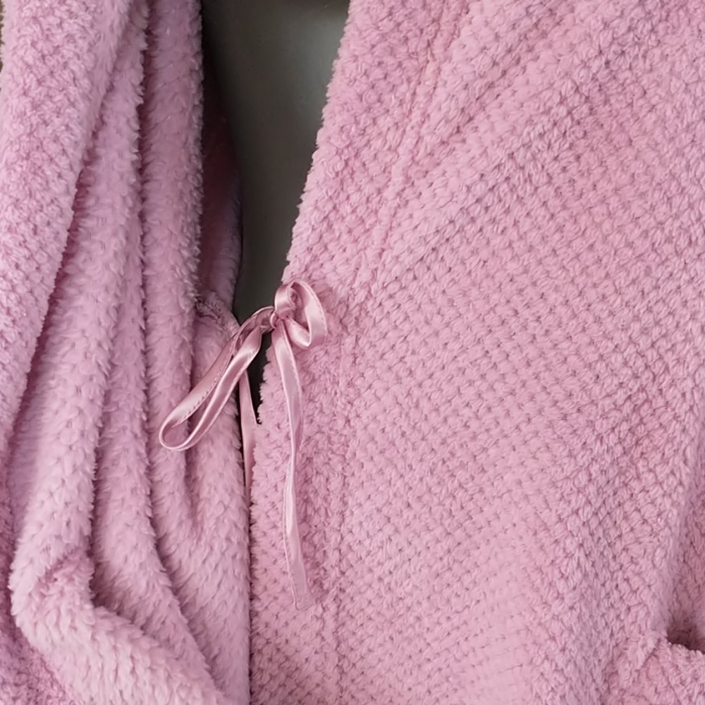 Carole Hochman Robe Ladies Medium Soft Rose Pink - Picture 4 of 7
